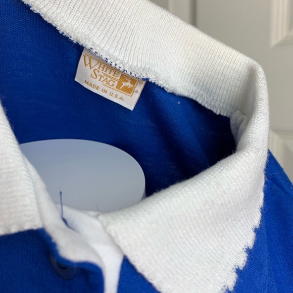 Vintage Womens short sleeve White Stag polo - Picture 6 of 6
